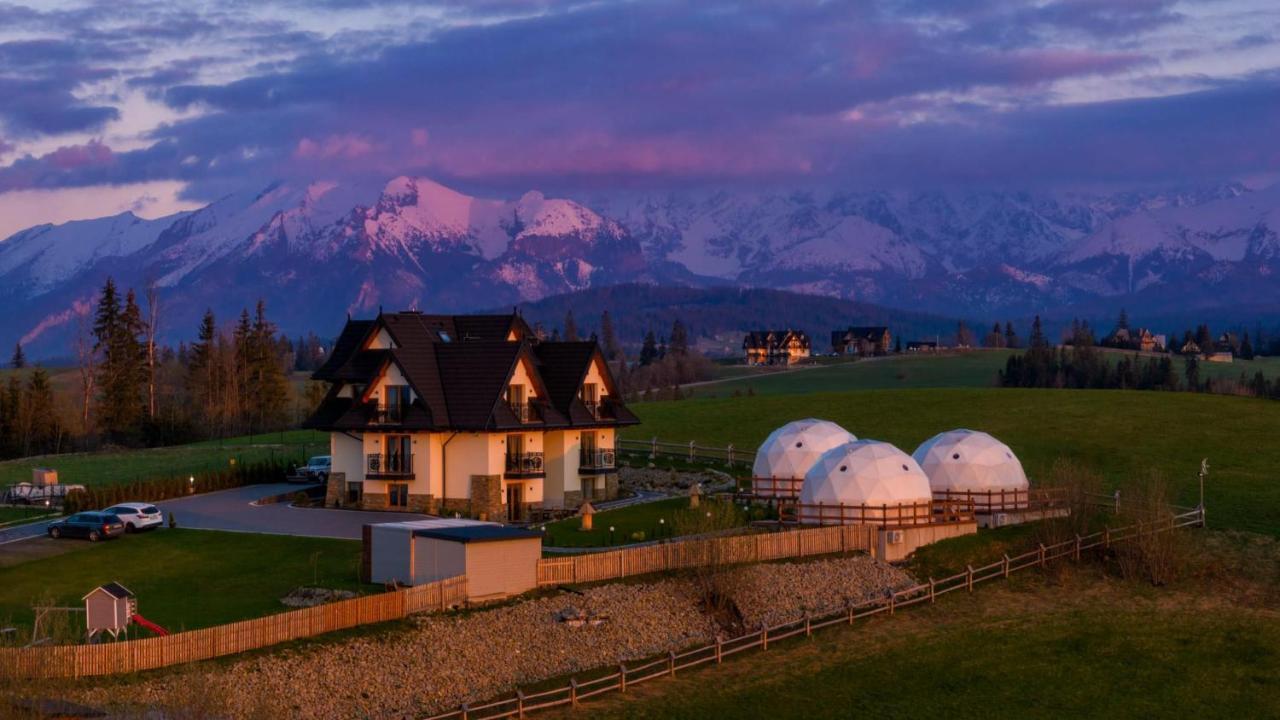 מלון זקופאנה Tatry Mountain Glamp Z Jacuzzi מראה חיצוני תמונה