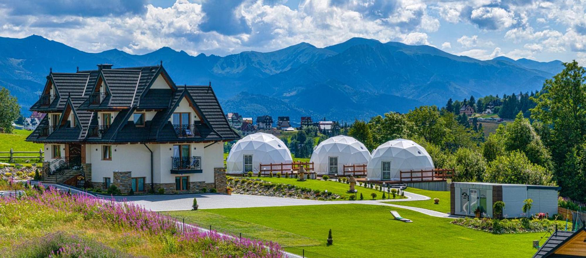מלון זקופאנה Tatry Mountain Glamp Z Jacuzzi מראה חיצוני תמונה