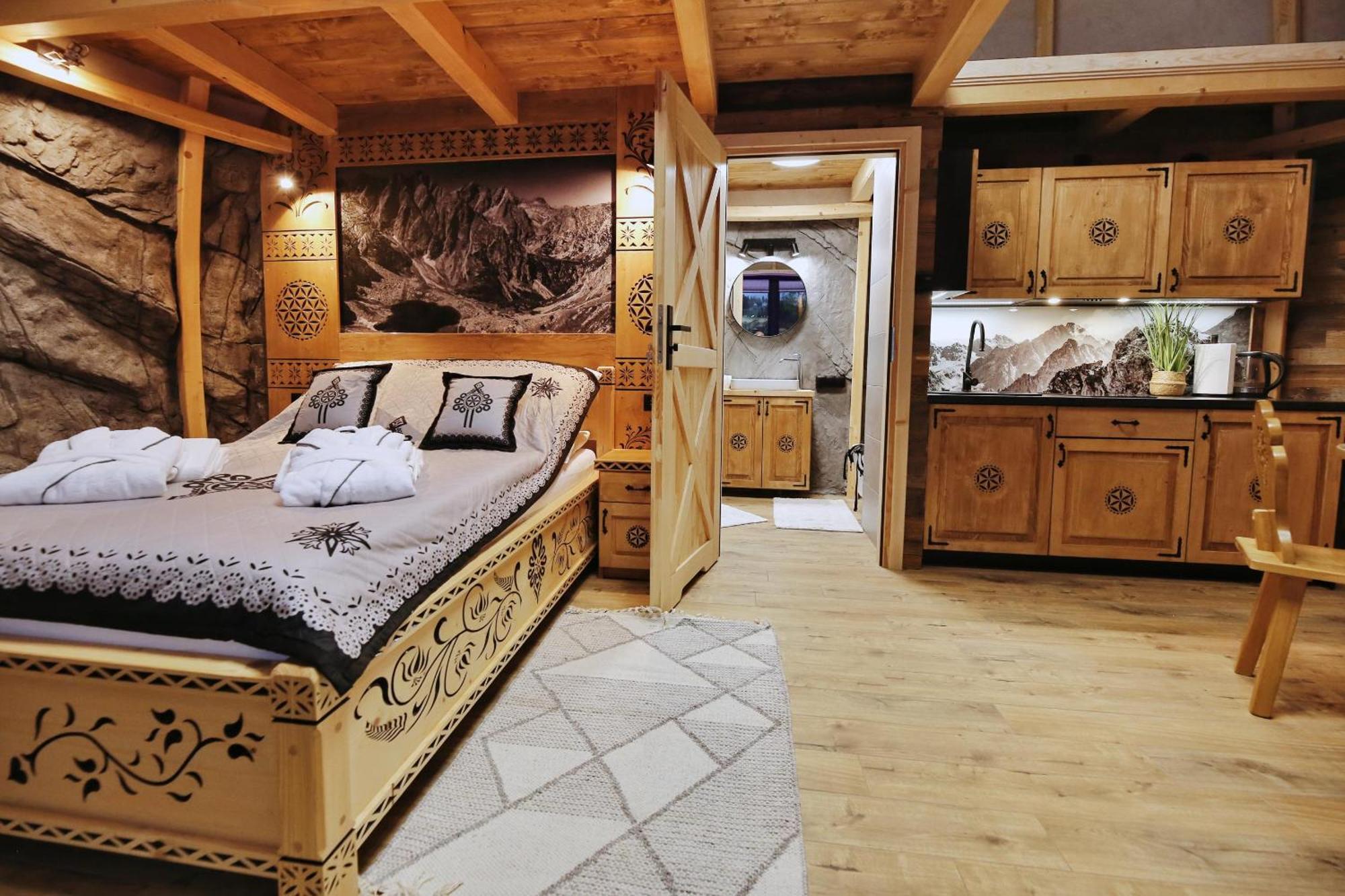 מלון זקופאנה Tatry Mountain Glamp Z Jacuzzi מראה חיצוני תמונה