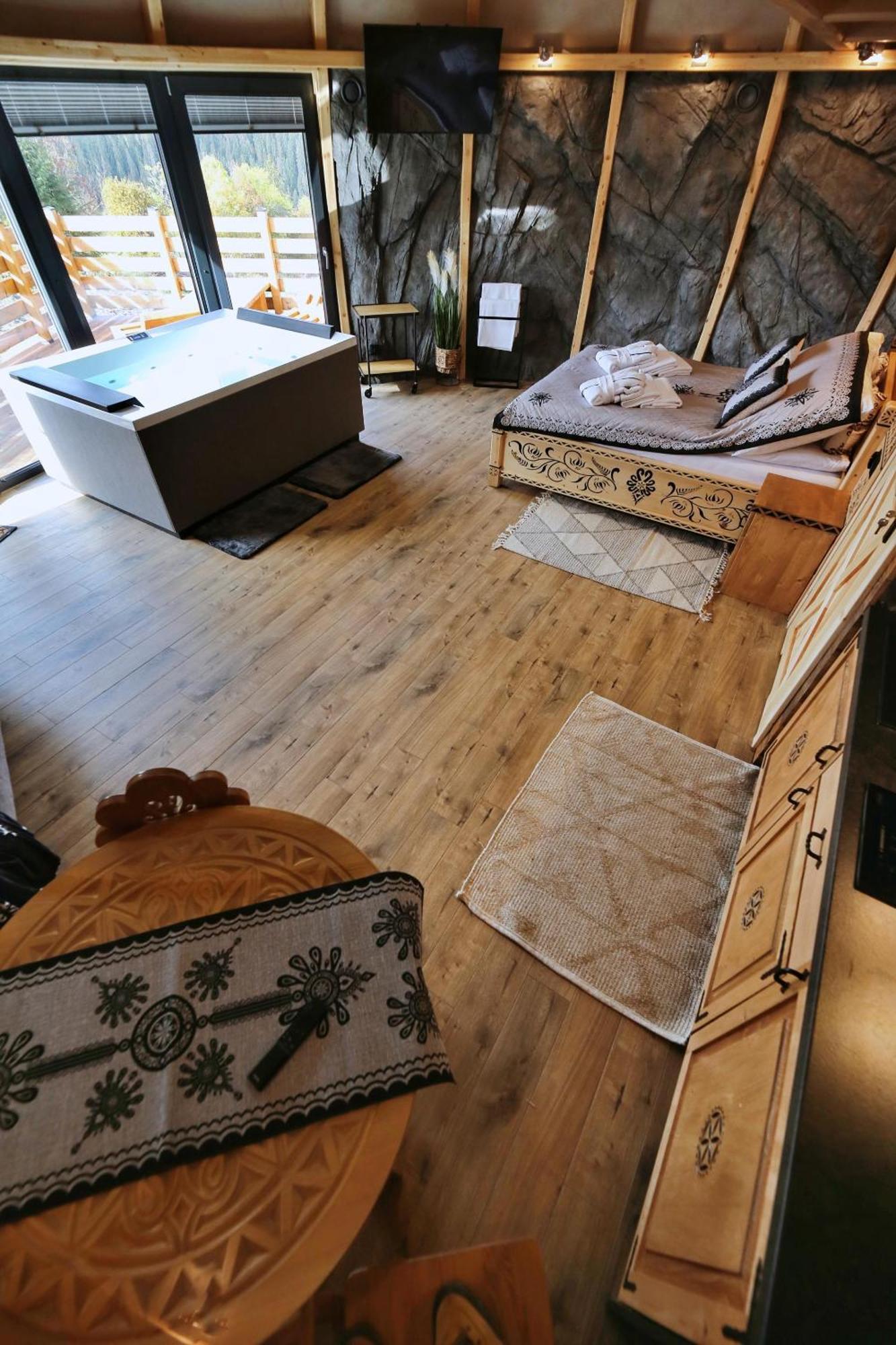 מלון זקופאנה Tatry Mountain Glamp Z Jacuzzi מראה חיצוני תמונה