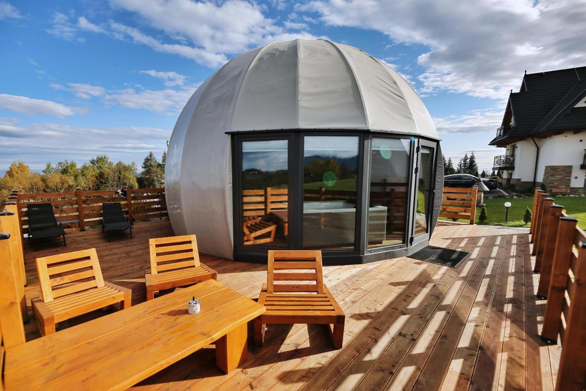 מלון זקופאנה Tatry Mountain Glamp Z Jacuzzi מראה חיצוני תמונה