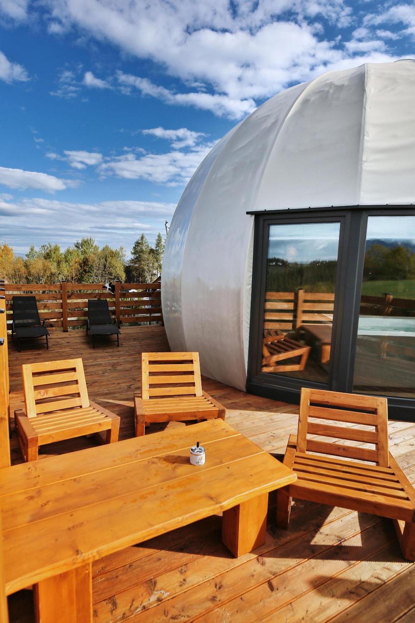 מלון זקופאנה Tatry Mountain Glamp Z Jacuzzi מראה חיצוני תמונה
